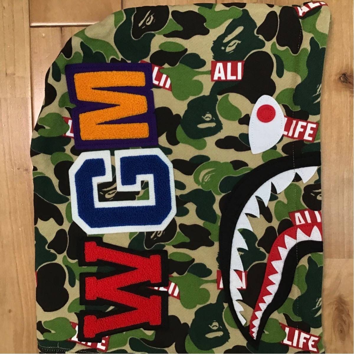 ALIFE BAPE ABC camo シャークパーカー ベイプ shark - メルカリ