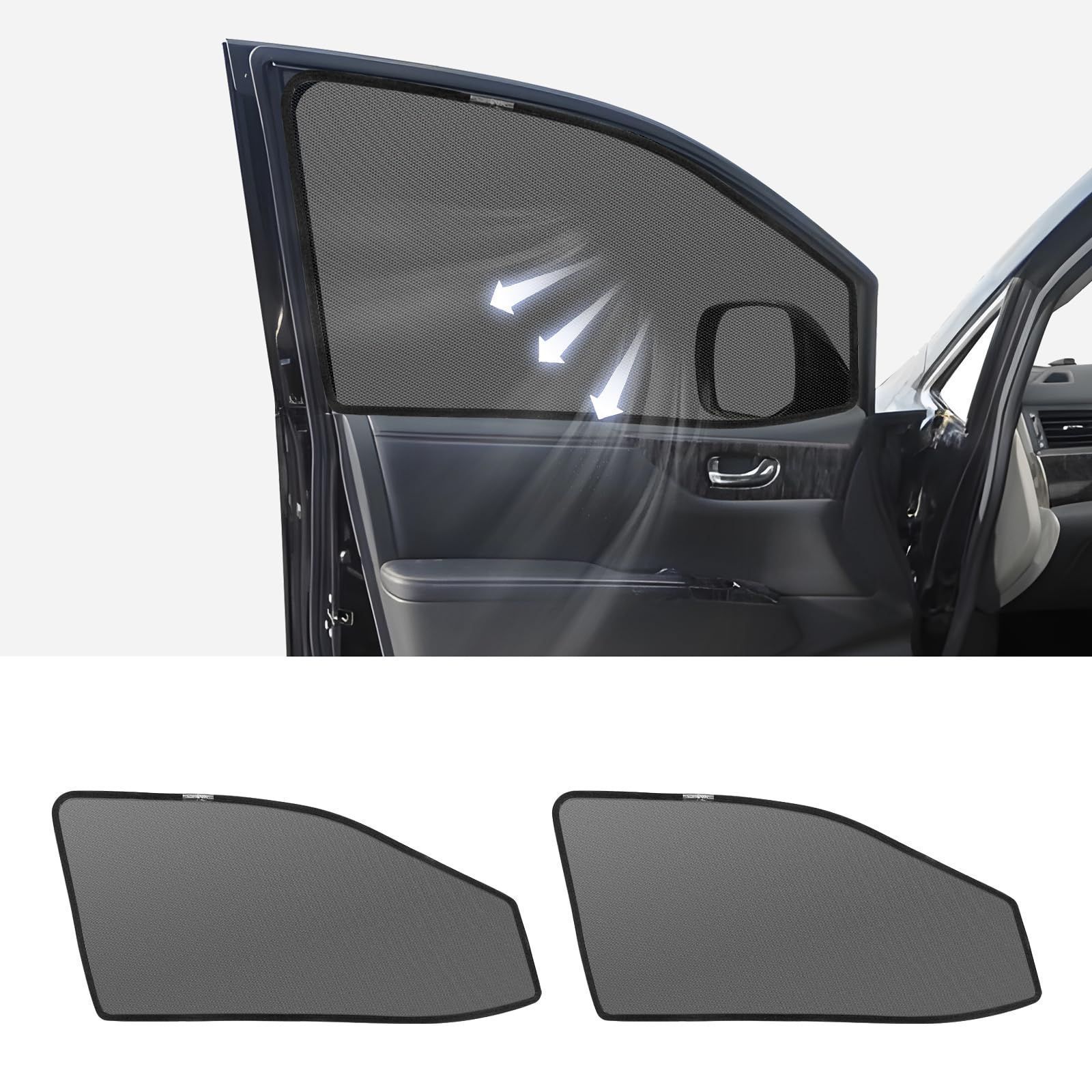 新品 エルグランド E52系 専用 メッシュカーテン 車種専用 サンシェード 3代目 ELGRAND サイド用 遮光カーテン 遮光 日除け 日焼け防止 UVカット メッシュサンシェード マグネット式 日差し 虫よ