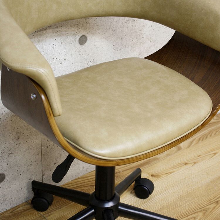 アンティーク調 ワークチェア クリーム オフィスチェア チェア 椅子