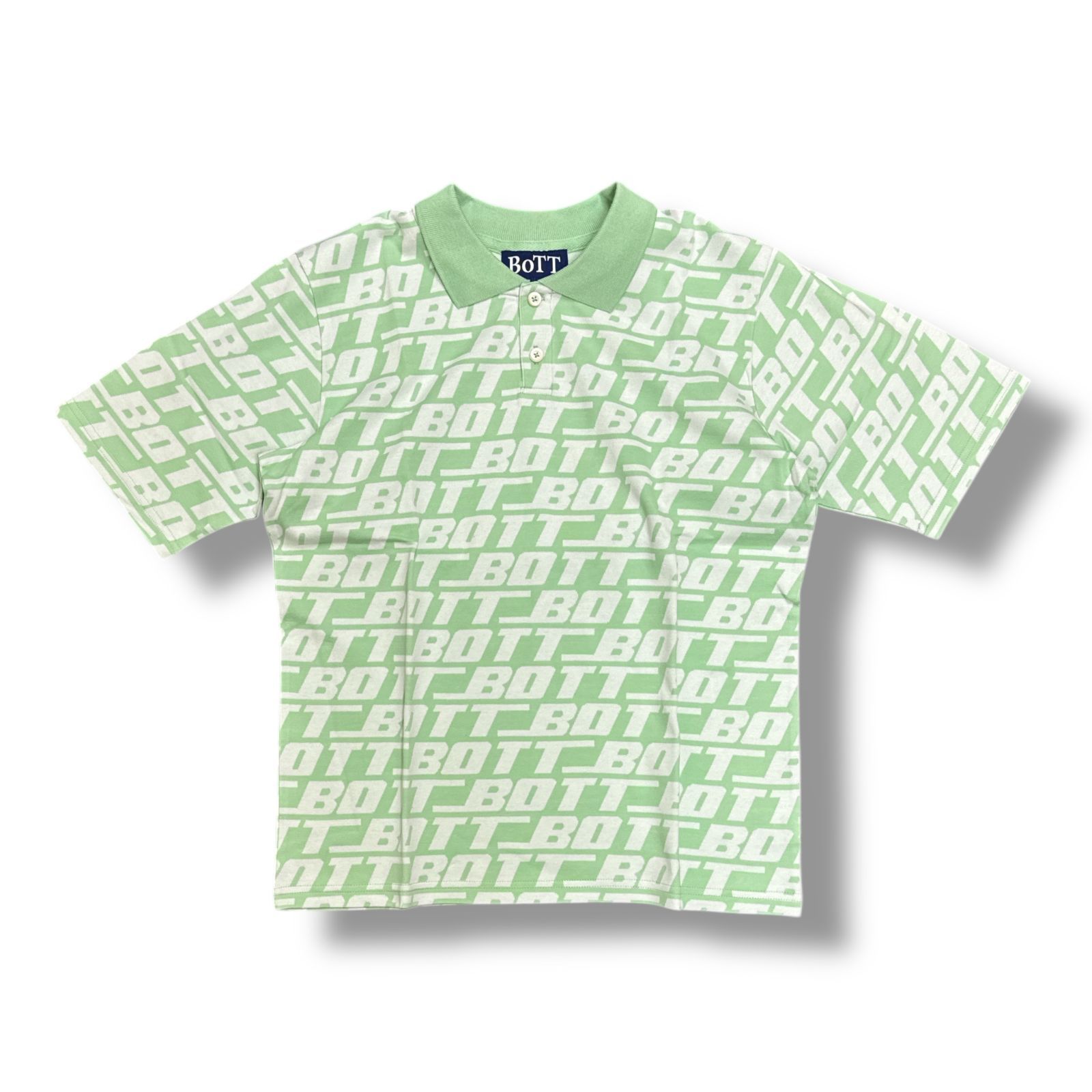 参考上代19800円 未使用品 BoTT 24SS SOUND LOGO S/S POLO