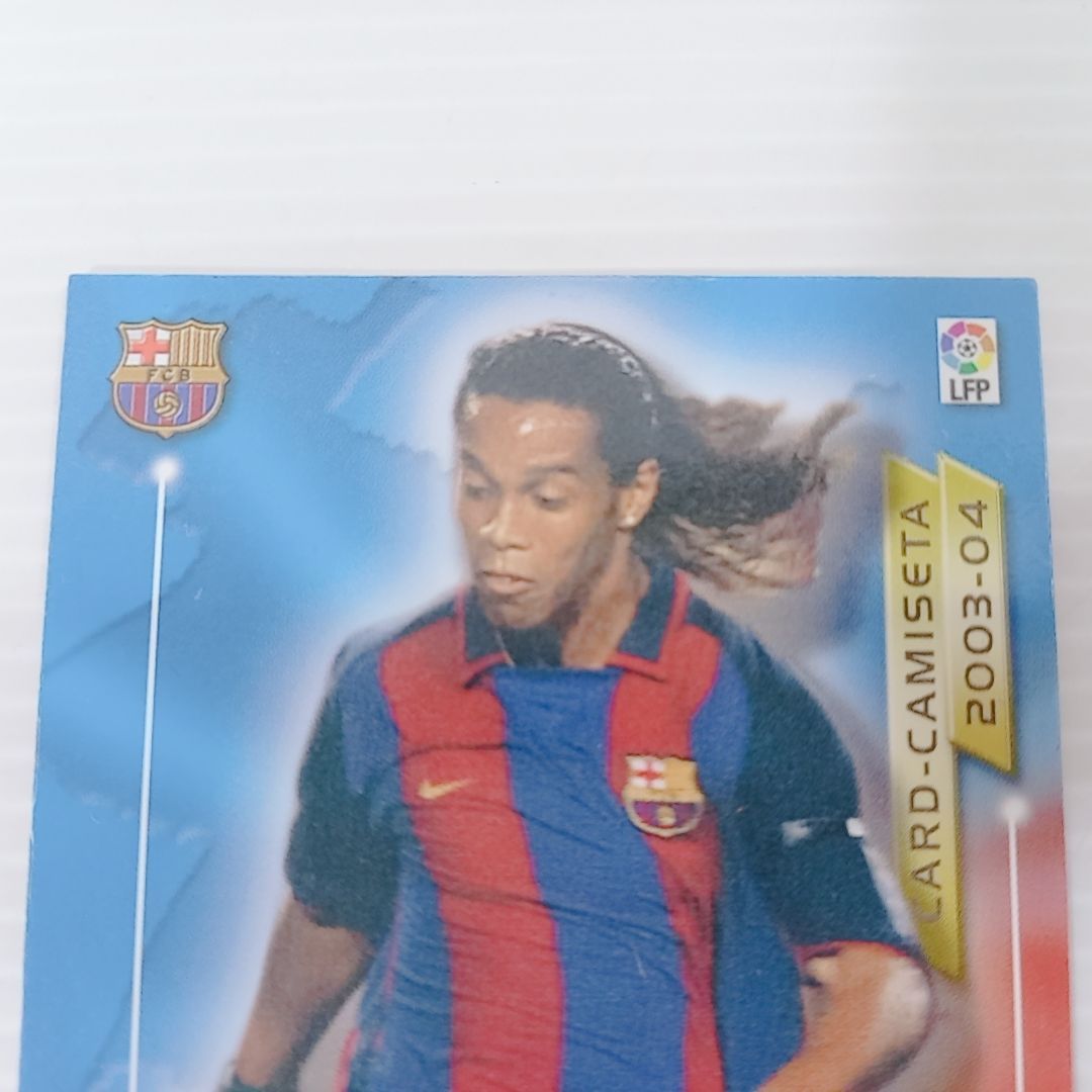 PANINI 2003-04 MEGAFICHAS RONALDINHO ロナウジーニョ 10 400枚限定 