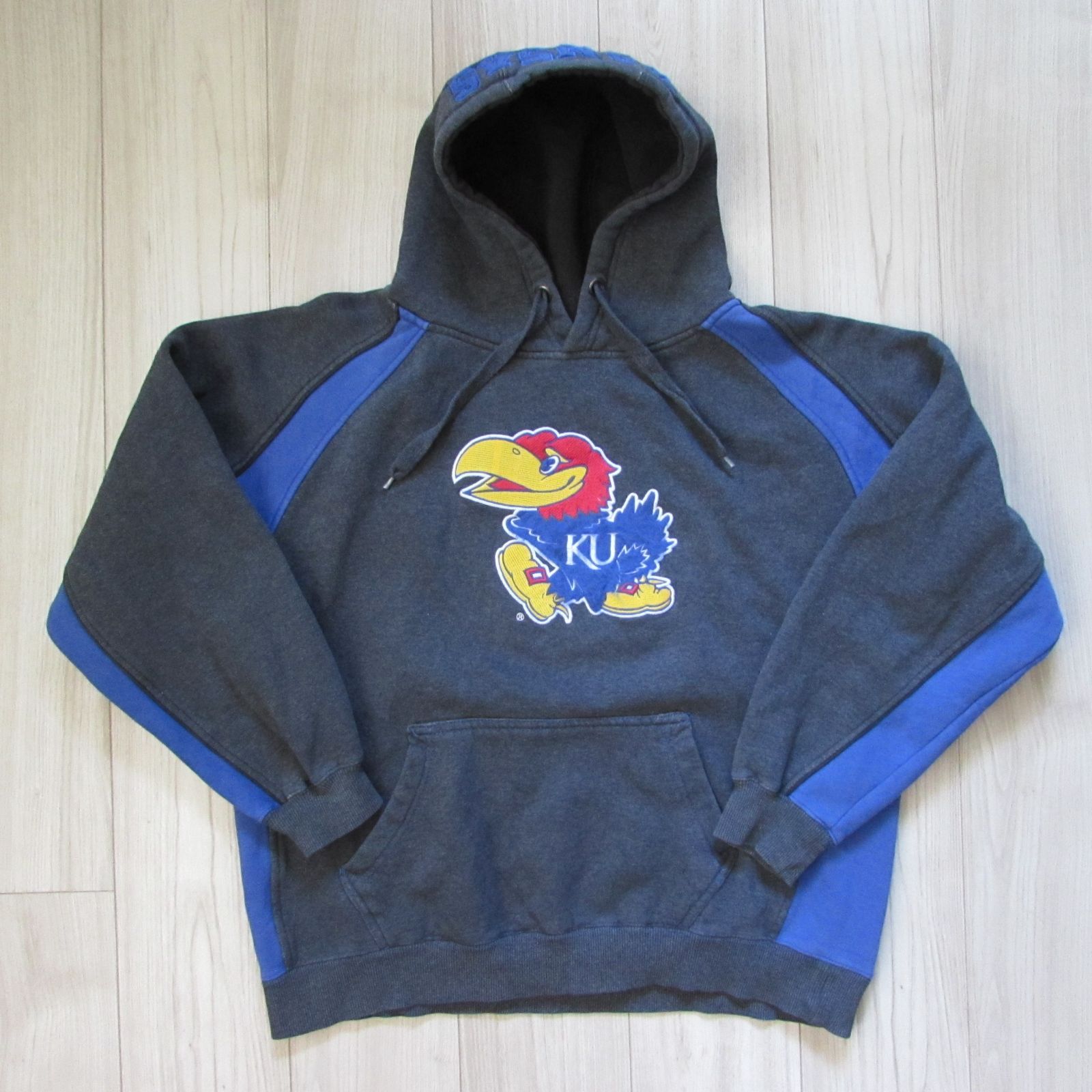 売れ筋商品|||コロシアム パーカー・スウェットシャツ アウター レディース Men's  Kansas Jayhawks Big and Tall Arch and Logo 2.0 Pullover Hoodie  Men's Colosseum Royal Kansas Jayhawks Arch & Logo 3.0