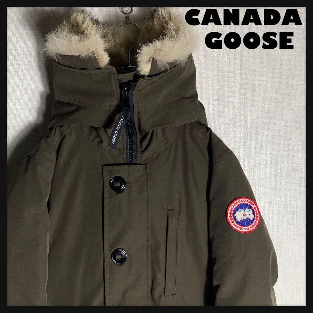 美品】CANADAGOOSE ジャスパーダウンジャケット オリーブ 2XS - メルカリ