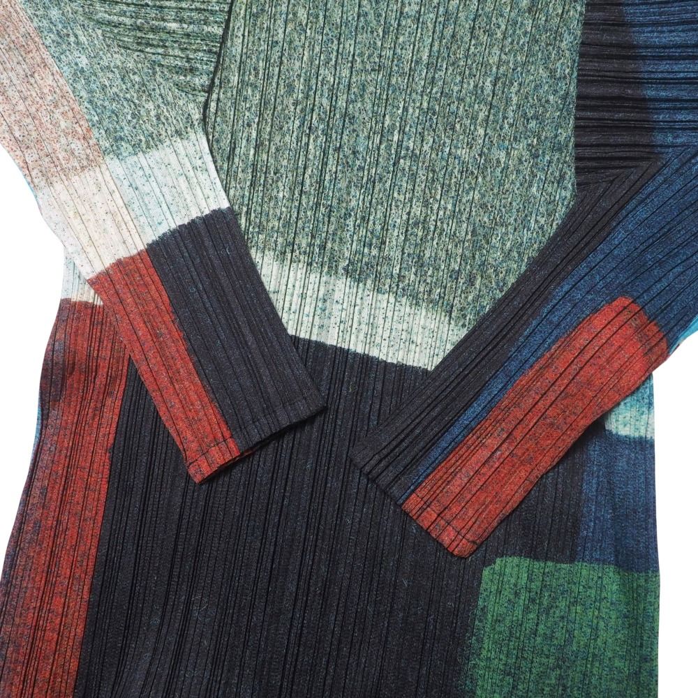 □美品□2022年製□PLEATS PLEASE ISSEY MIYAKE プリーツプリーズ  