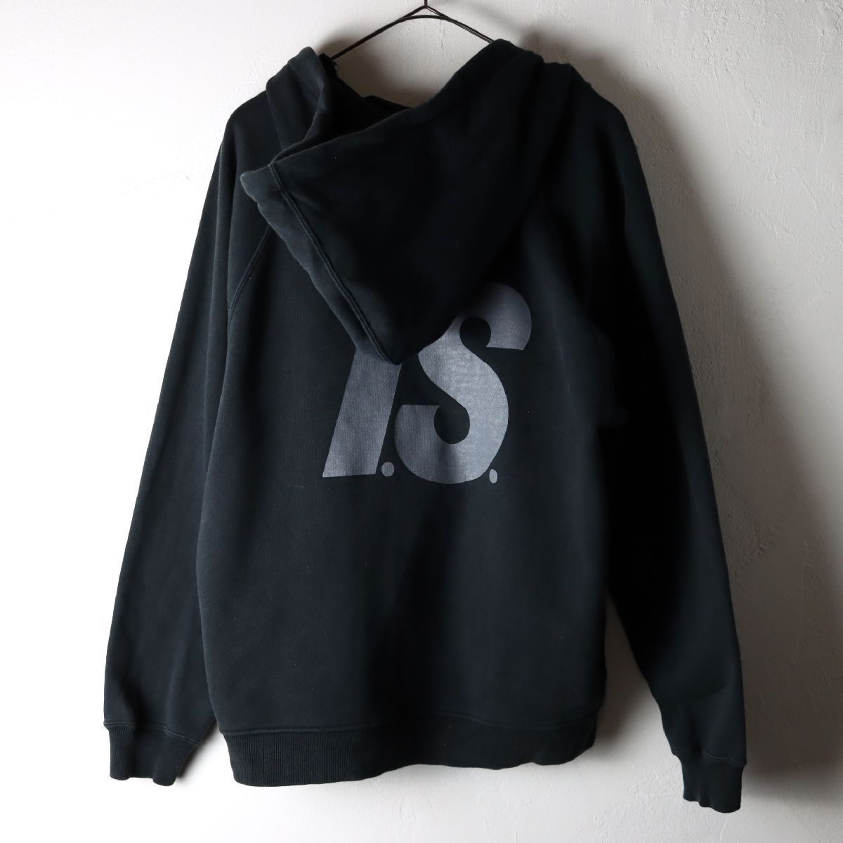 初期 イッセイミヤケ IS ISSEY MIYAKE パーカー ブラック size M 