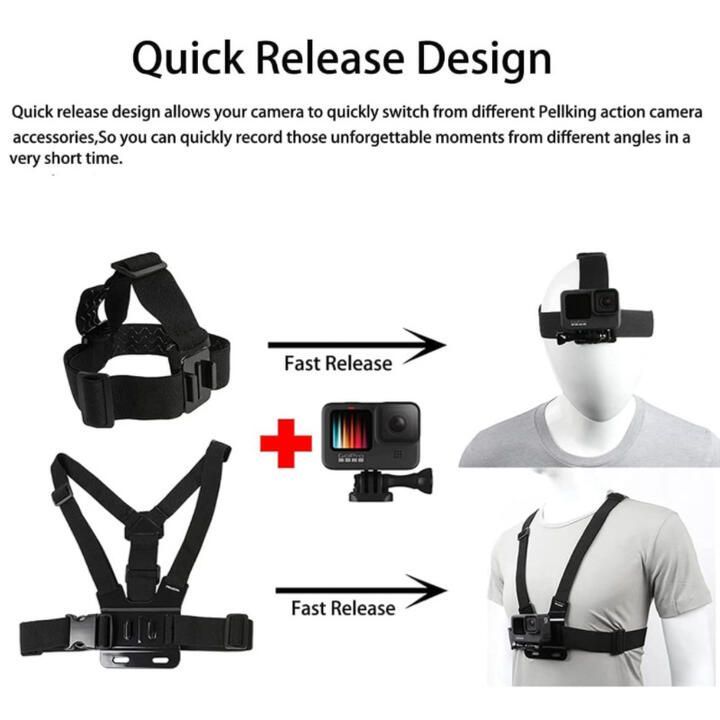 GoPro用 チェストハーネス 前胸クリップマウント ヘッド GoPro用 チェストハーネス 前胸クリップマウント ヘッド