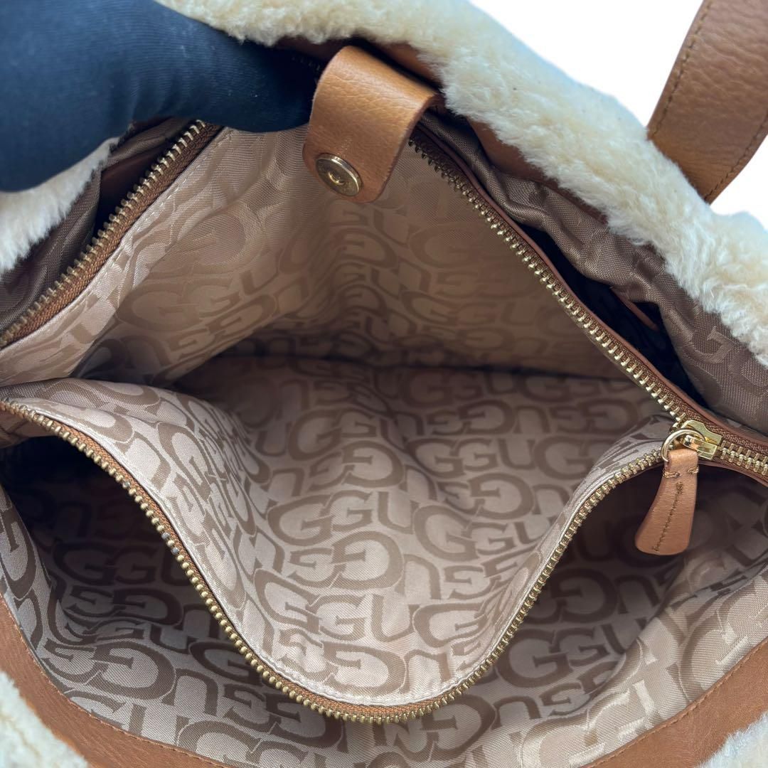 UGG アグ Y2K 2way ショルダーバッグ ボア スエードレザー c82 - メルカリ 