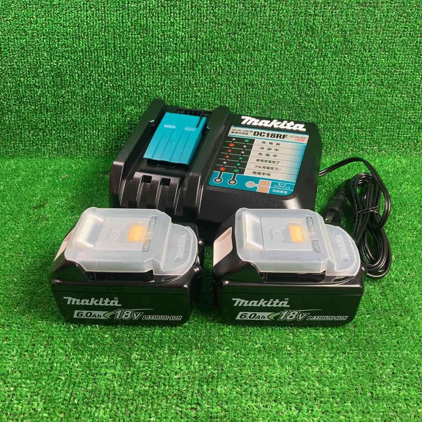 マキタ 18V 純正 急速充電器 バッテリー セット 新品 DL18RF BL1860B 