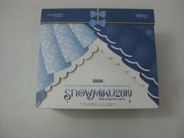 未開封 フィギュア ねんどろいど 雪ミク Snow MIKU 2019 10th Anniversary Snow Princess Ver. グッドスマイルカンパニー