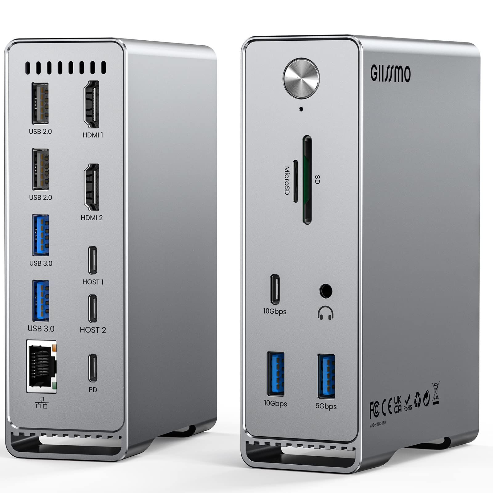 Plugable Thunderbolt 4 ドッキングステーション 100W ホスト充電対応