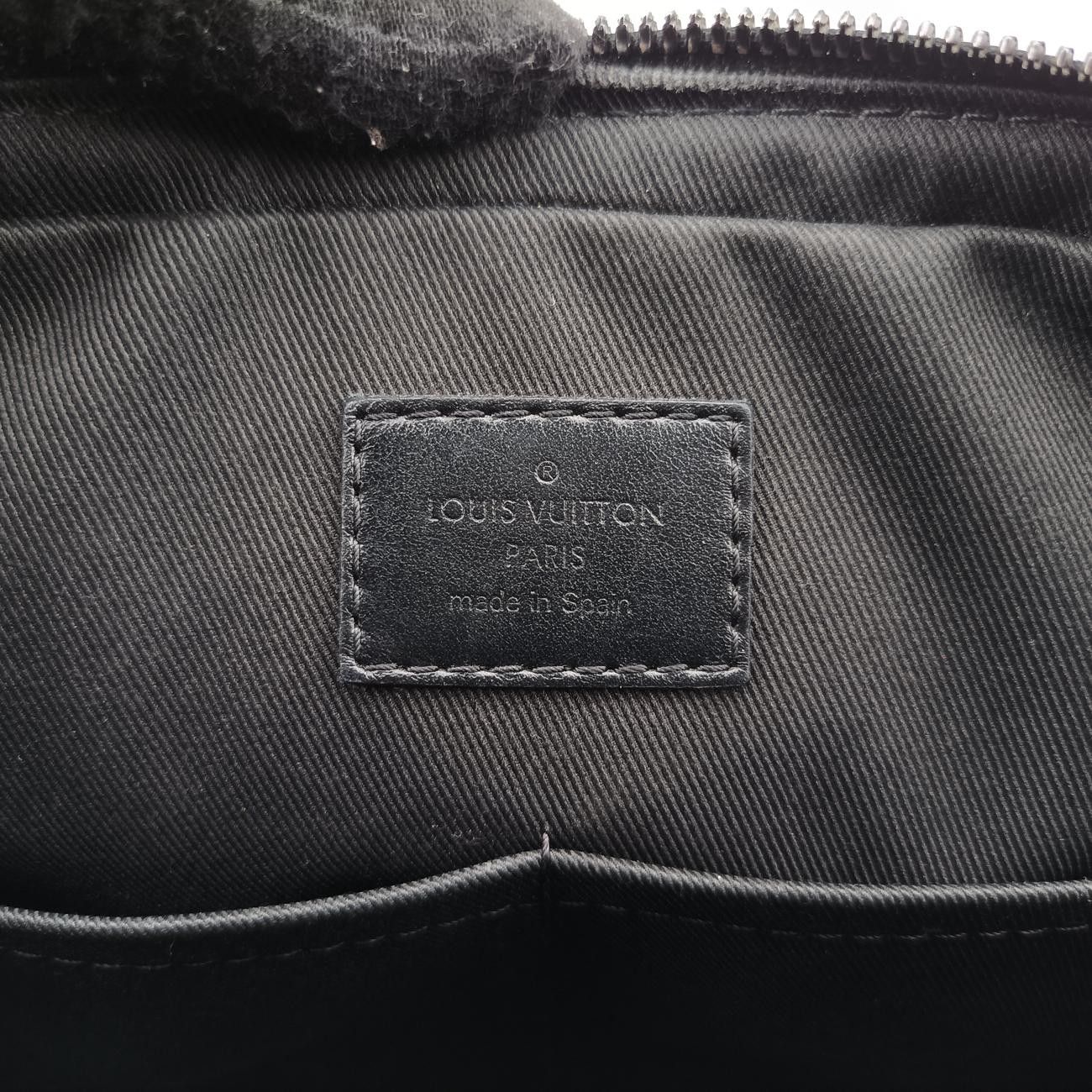 メッセンジャーブラック×グレー×マルチ PVCコーティングキャンバスM44165CA4118