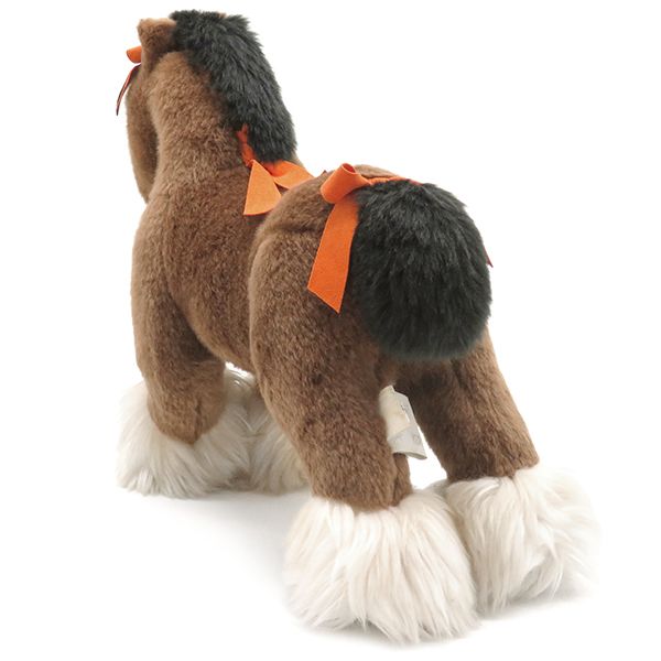 エルメス HERMES ぬいぐるみ エルミー PPM アクリル レザー ナチュラル  