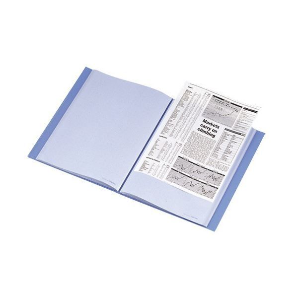 まとめ) キングジム クリアファイル カラーベースW お買い得品 A4タテ