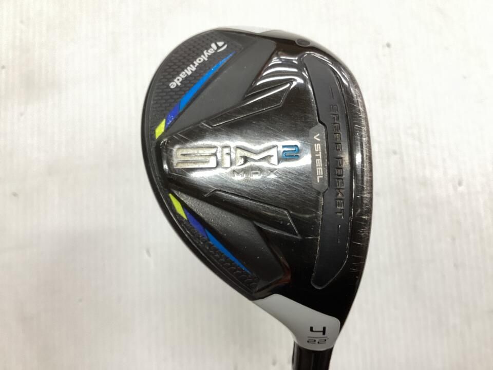 【即納】SIM2 MAX US | 22 | X | TENSEI　BLUE　AV80HY | 中古 | ユーティリティ | テーラーメイド