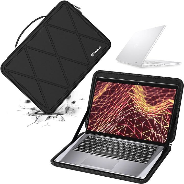 Smatree ハードEVA保護スリーブケース 13.3インチ DELL Latitude 7330 ラップトップ専用ハードケース 防水 360度耐衝撃 M27( Black，  For DELL 13.3インチ（M27）)