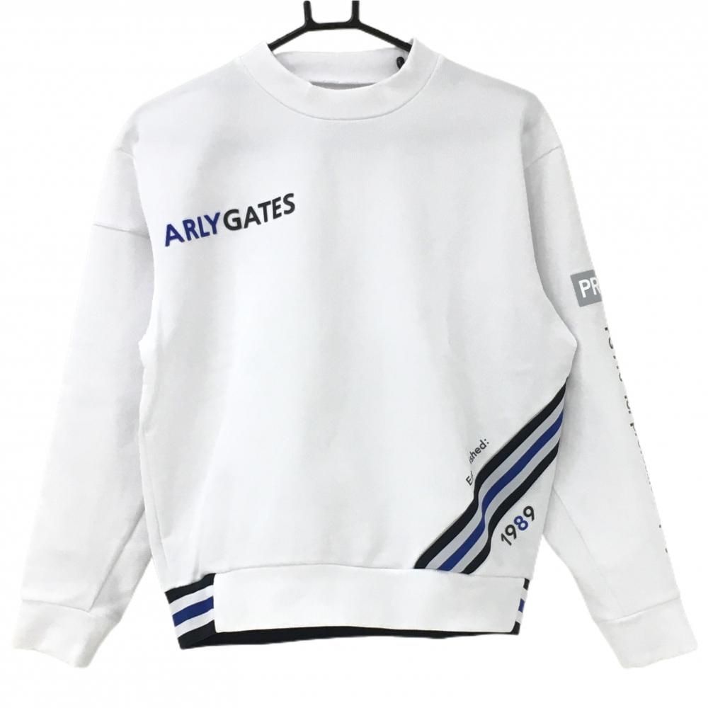 Malbon ゴルフウェア 配色襟POLO 秋冬向け ゆったりサイズ 美品 L マル