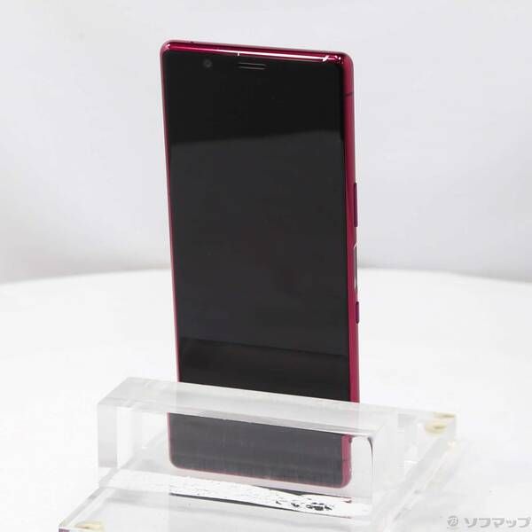 中古品〕 Xperia 5 64GB レッド SO-01M docomo【368】 - メルカリ