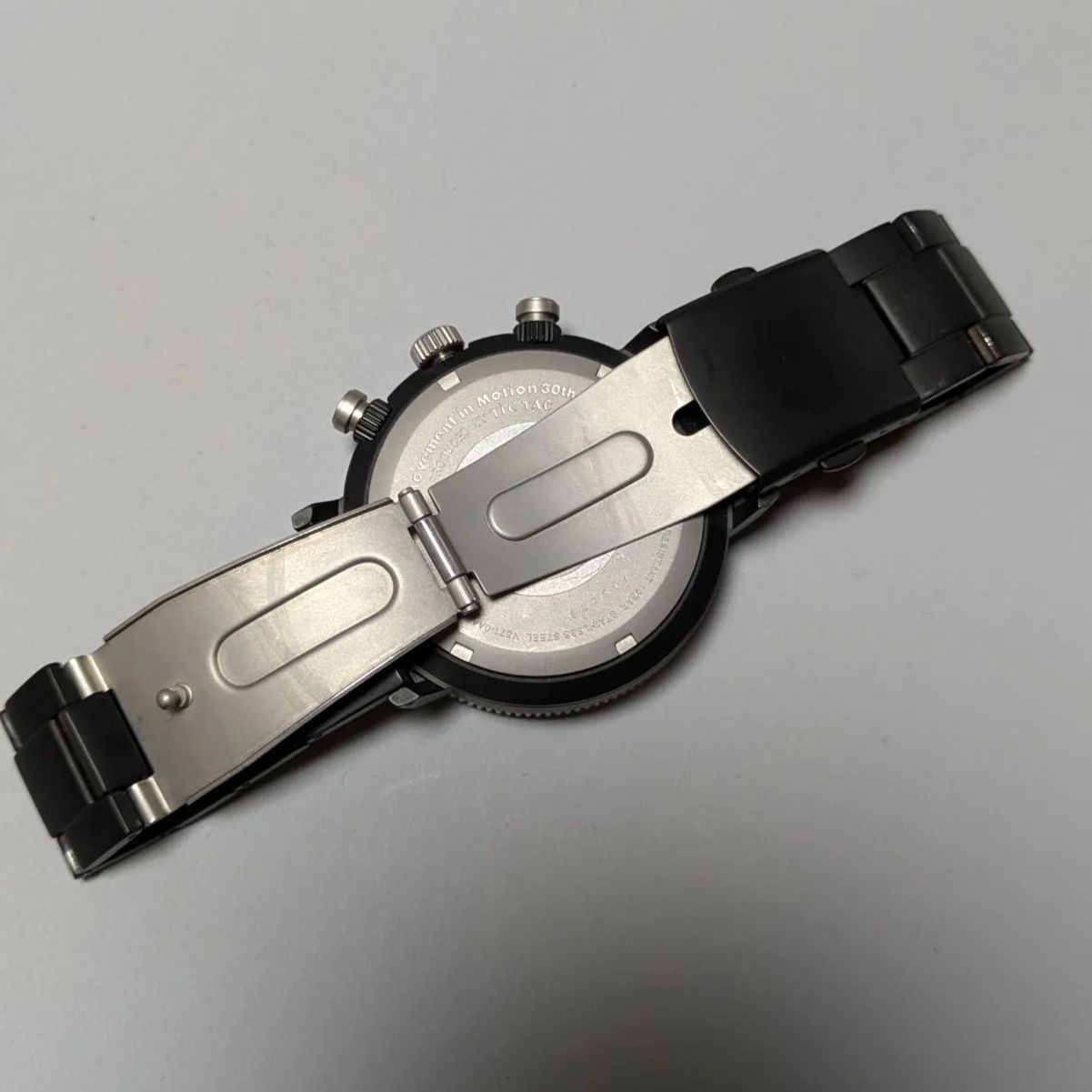 Movement in Motion TicTac IZIL ソーラークロノグラフ メンズ