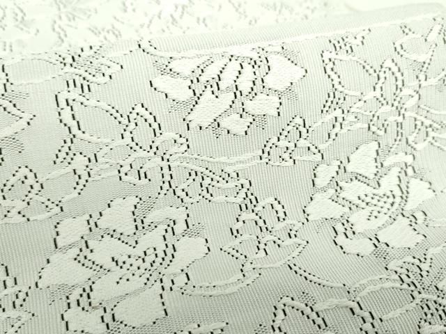 平和屋着物○上質な色無地 霞地紋 葡萄鼠色 正絹 逸品 DAAX4084ps