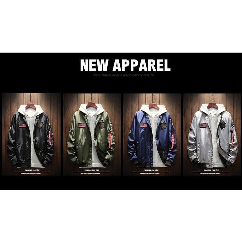 MA-1 メンズ フライトジャケット ミリタリージャケット スカジャン MA