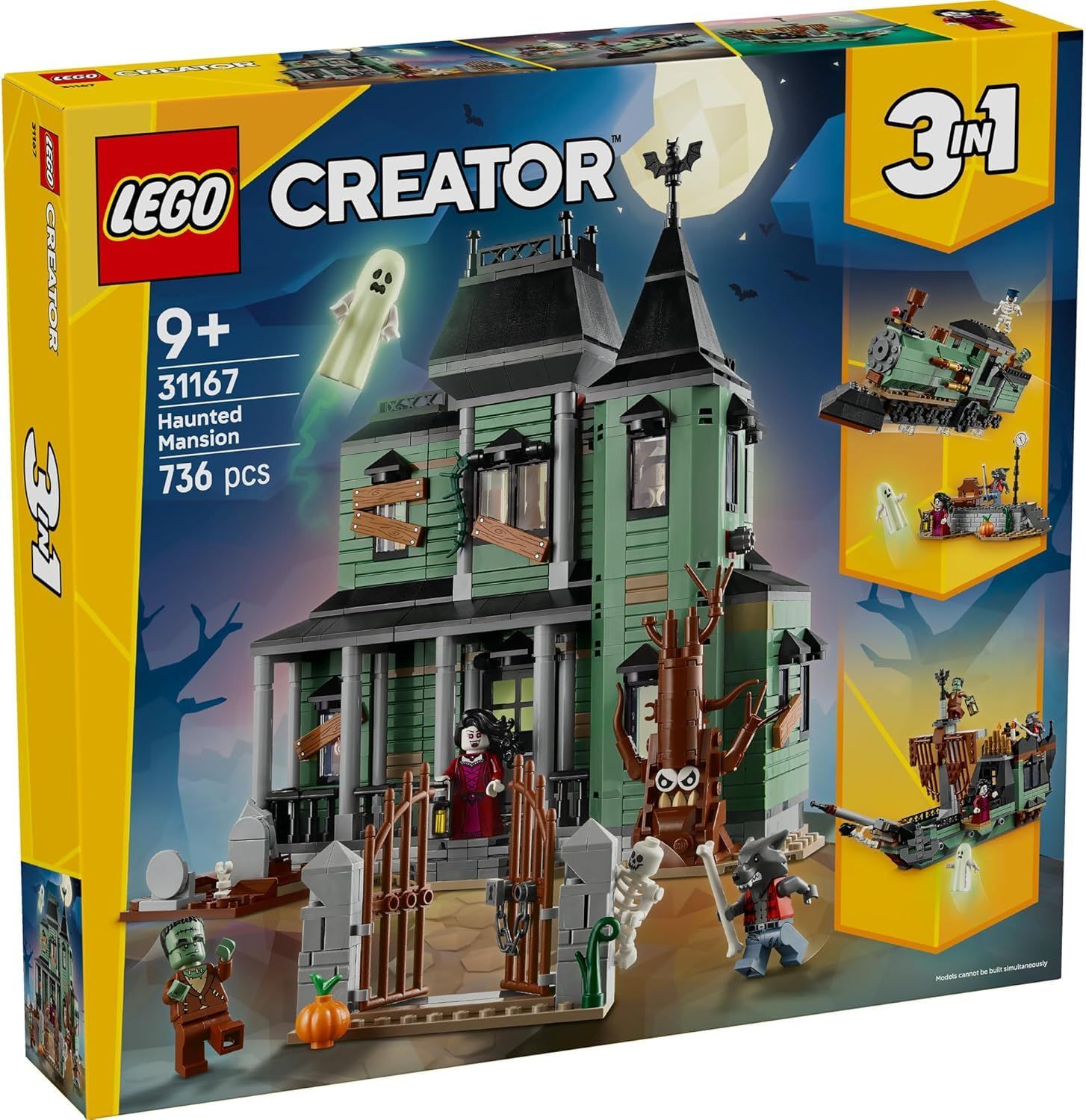 レゴ LEGO クリエイター ホーンテッドマンション おもちゃ 玩具 誕生日 プレゼント ブロック 男の子 女の子 子供 9歳 10歳 11歳 小学生 インテリア 31167