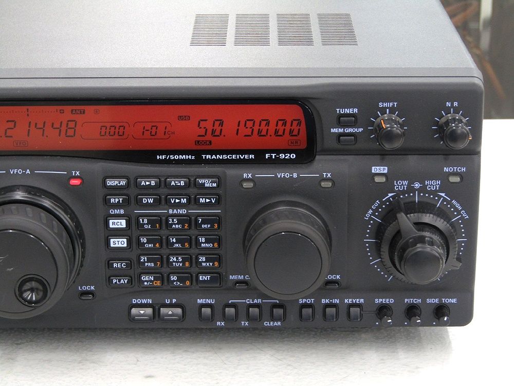 YAESU ヤエス FT-920S HFトランシーバー 50MHz 無線機器 通電確認済み