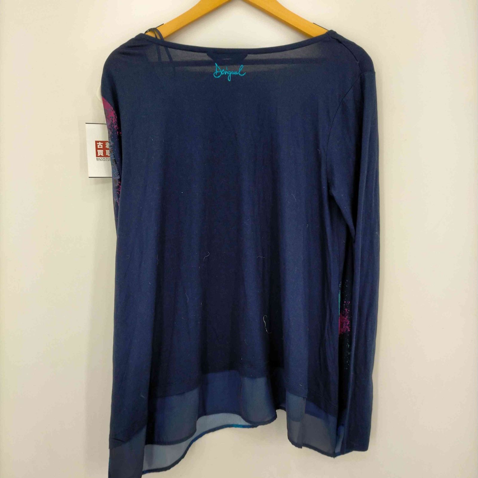 デシグアル Desigual Blouse BOLONIA  Regular Fit ビジューフラワープリントカットソー レディース import：XL 