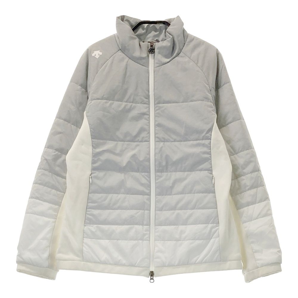 サイズ M DESCENTE GOLF デサントゴルフ 中綿 ジップジャケット グレー系 240101436406 ゴルフウェア レディース ストスト