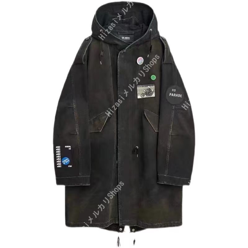 RAF SIMOMS ラフシモンズ　21SS モッズコート ミドルパーカー 44 RAF SIMONS 21SS MEDIUM LENGTH PARKA ミディアム ライト