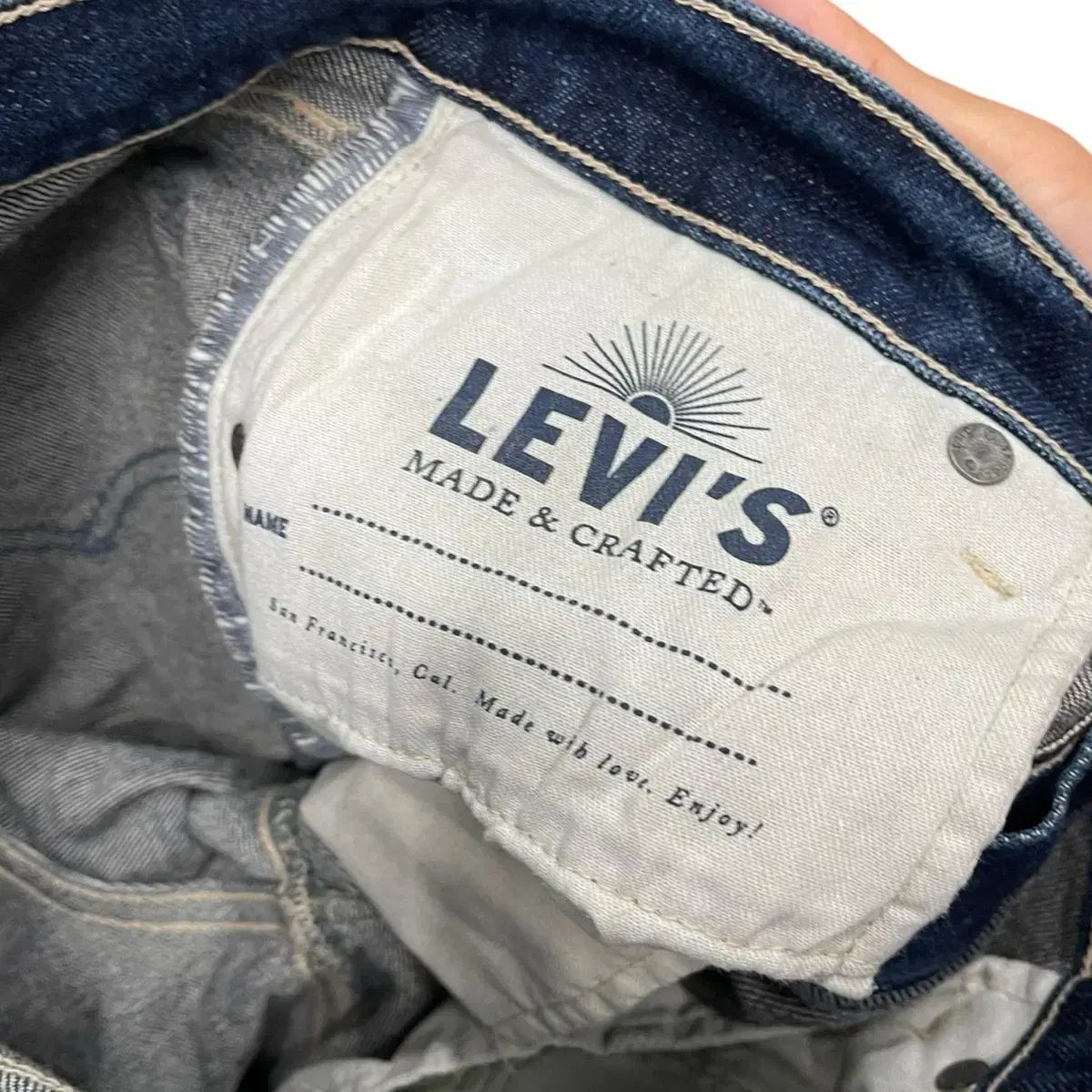 LEVI S リーバイス ブルータブ made in japan DECORATOM_COM_BR