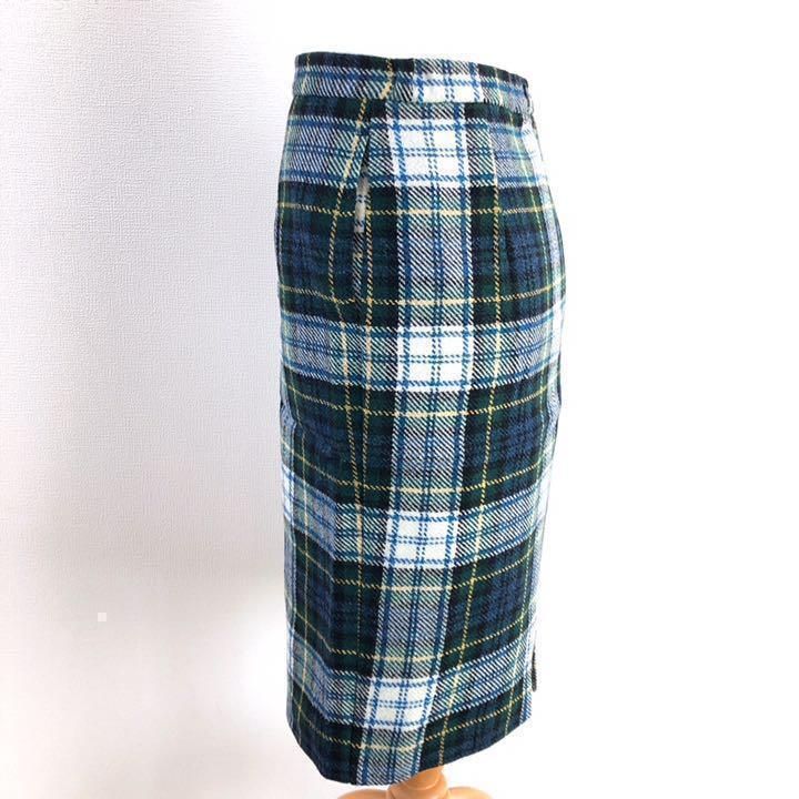 O NEIL オニールオブダブリン スカート チェック柄 グリーン