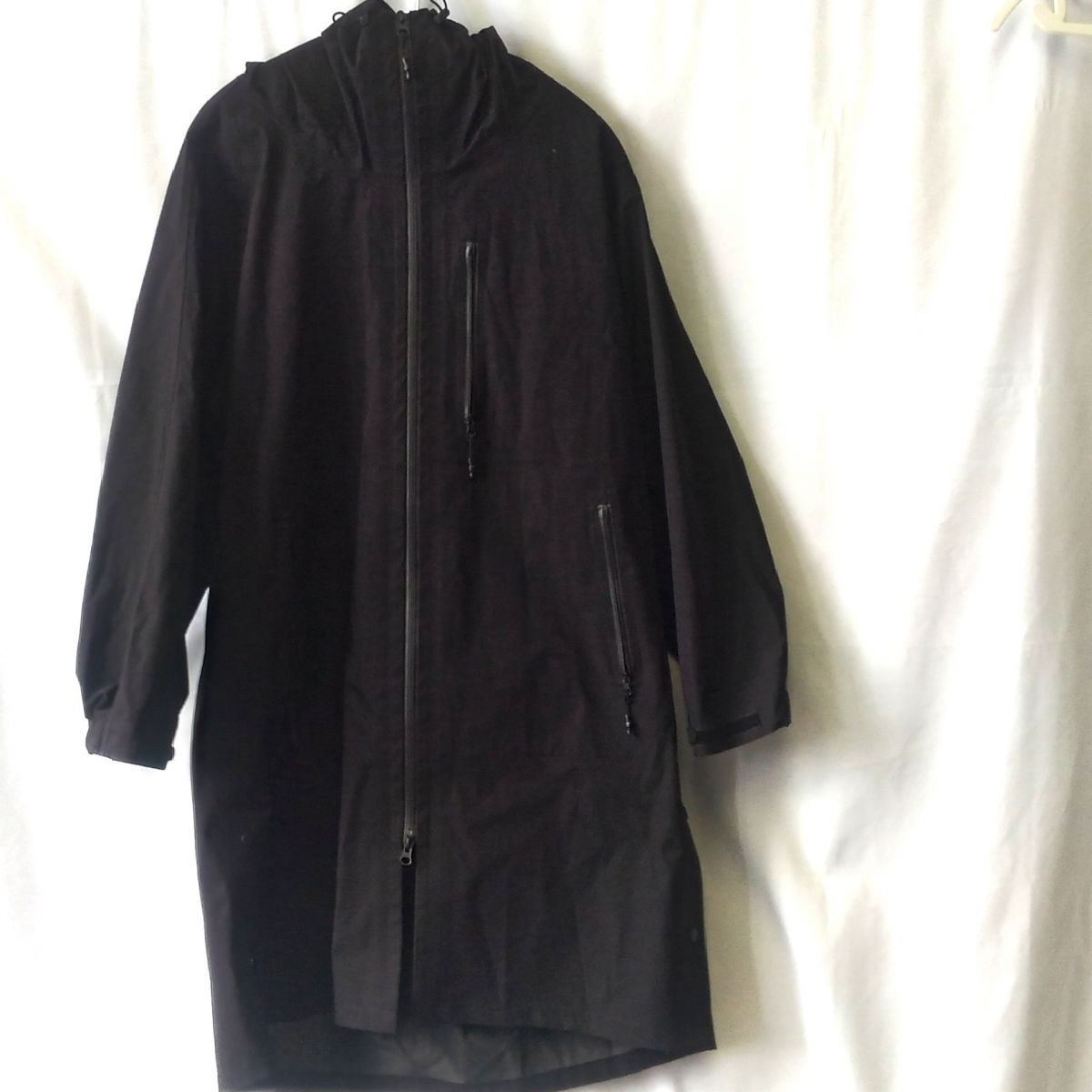 美品　Theory ×ユニクロ ブロックテックコート アウター L ブラック ユニクロ公式 | ブロックテックコート