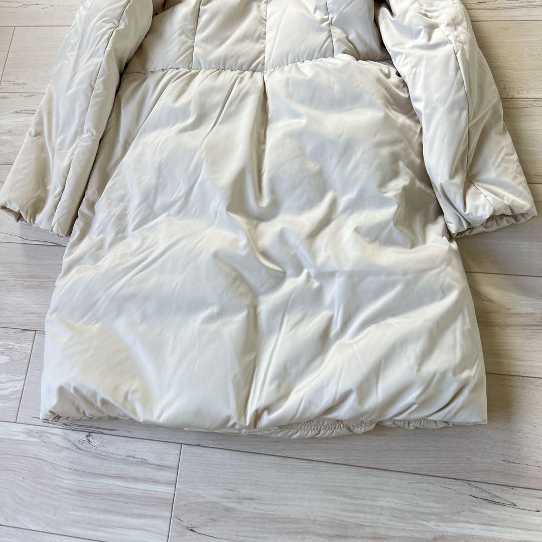 美品】近年タグ スーパービューティー ダウンコート 花リボン