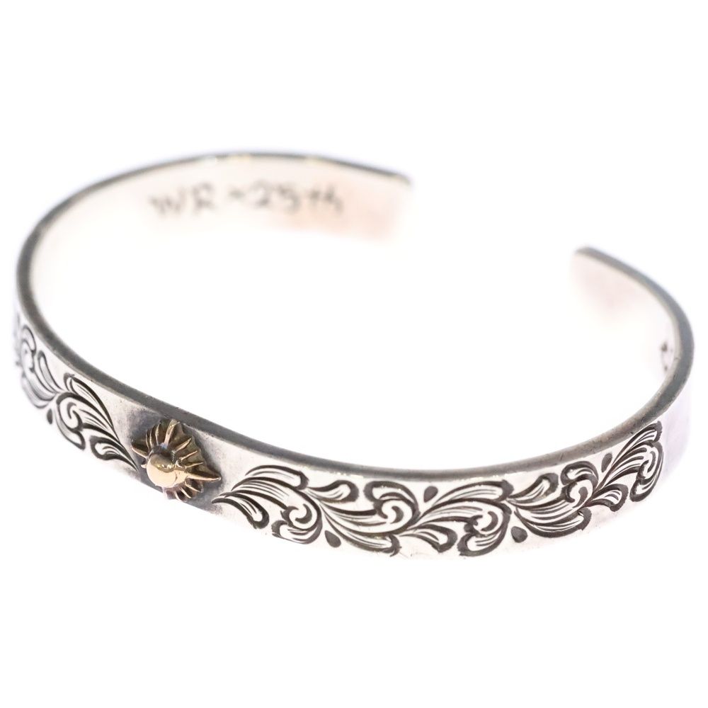 ARIZONA DOM アリゾナフリーダム K18 太陽神 唐草 バングル シルバー|ゴールド