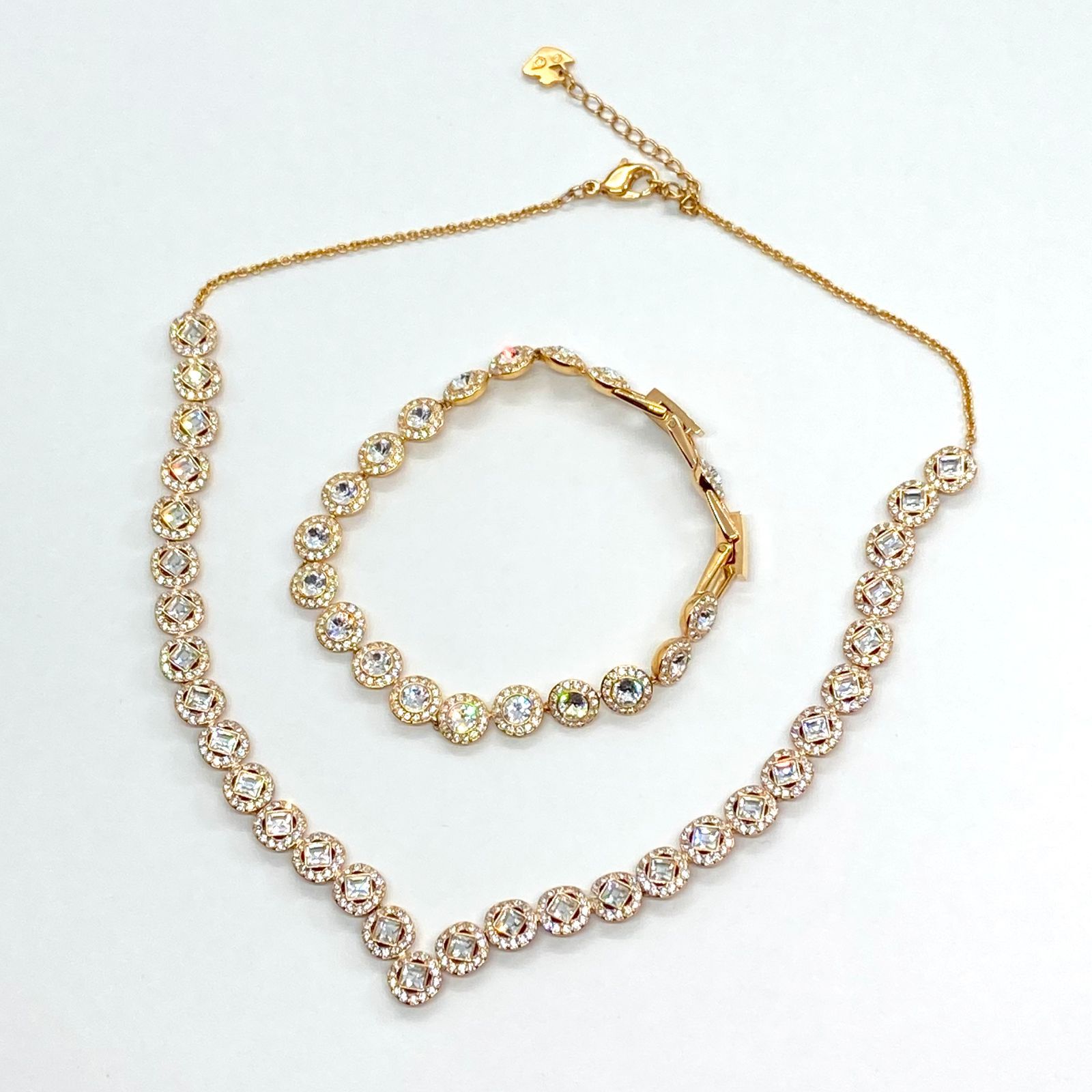 スワロフスキー Angelic Square エンジェリックスクエア ネックレス