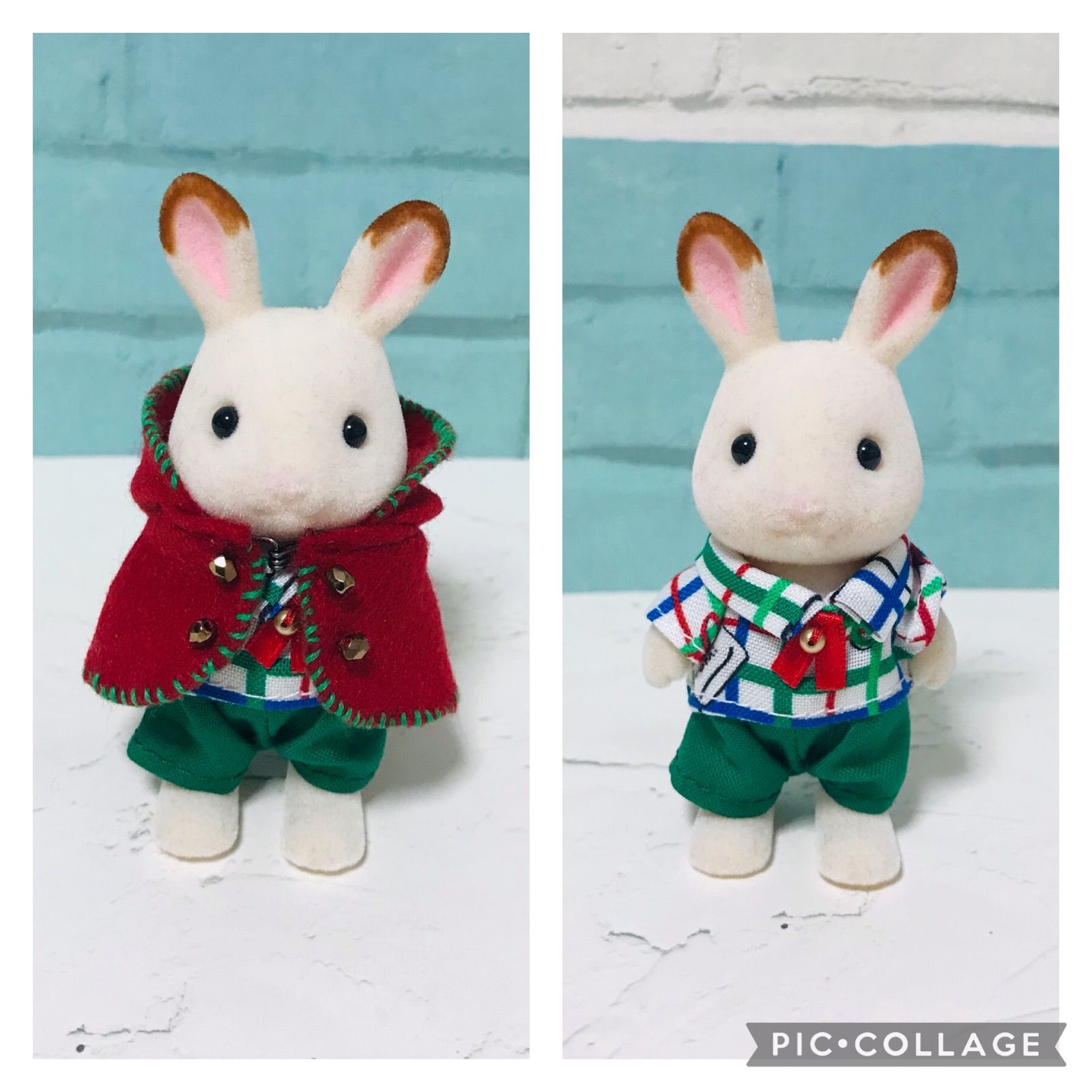 ☆11/5 新作☆ 男の子サイズ 服 フード クリスマス シルバニア