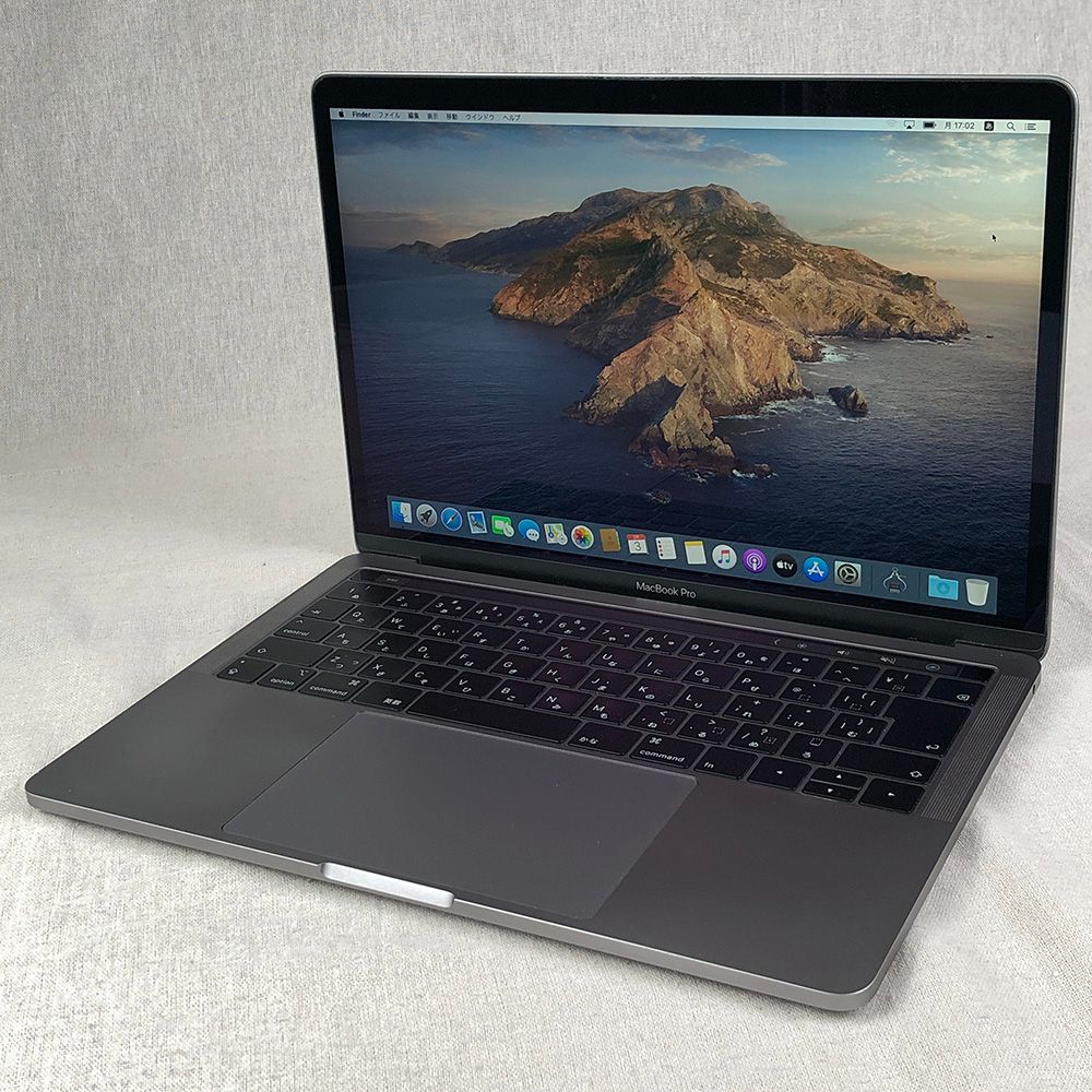 ジャンク品・本体のみApple MacBook Pro (13インチ， 2019)【Touch Bar・i7・16GB・256GB】バッテリー異常 他 A2159 EMC3301/LT-JUNK-250223（258205）