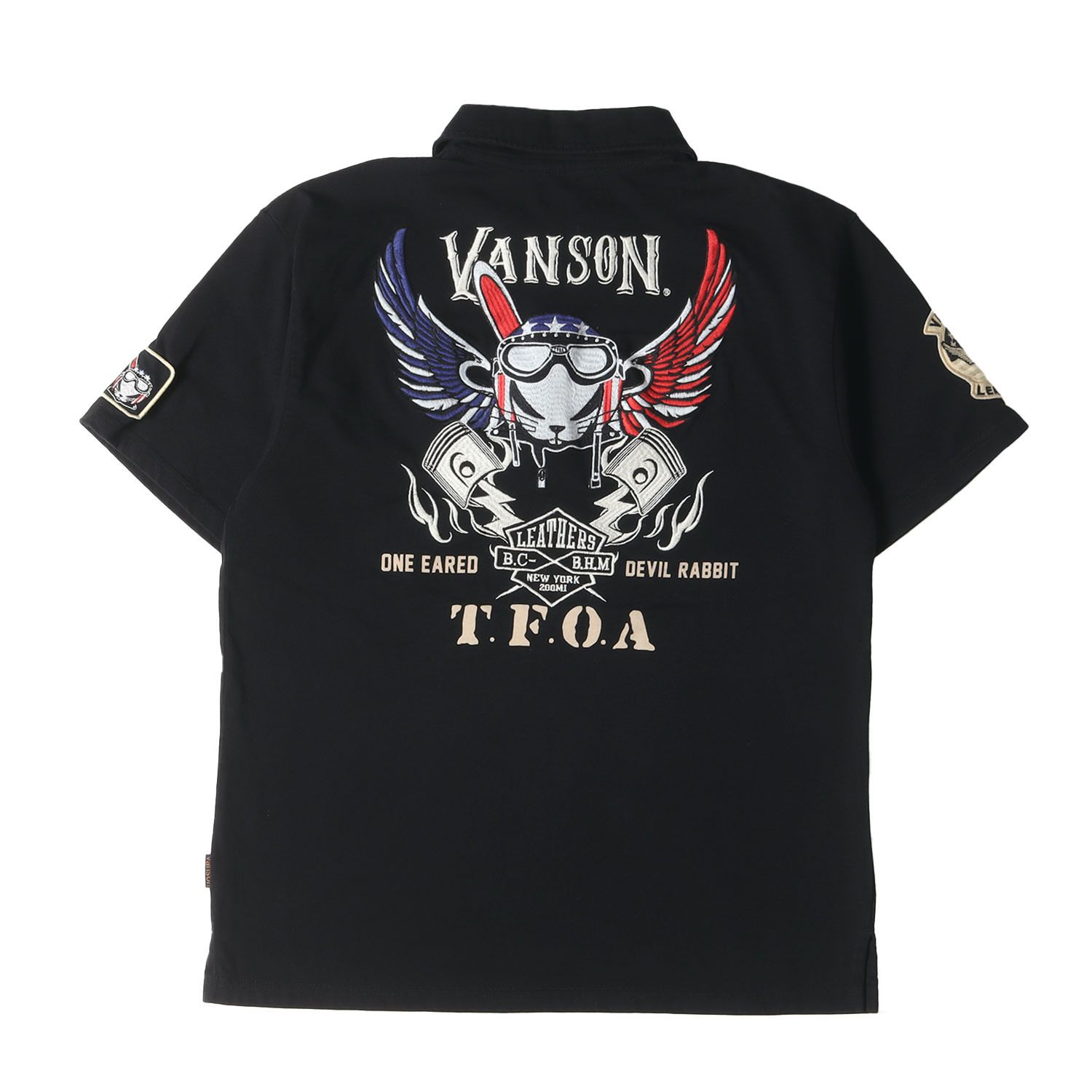 VANSON バンソン ポロシャツ サイズ:XL クローズ WORST T.F.O.A