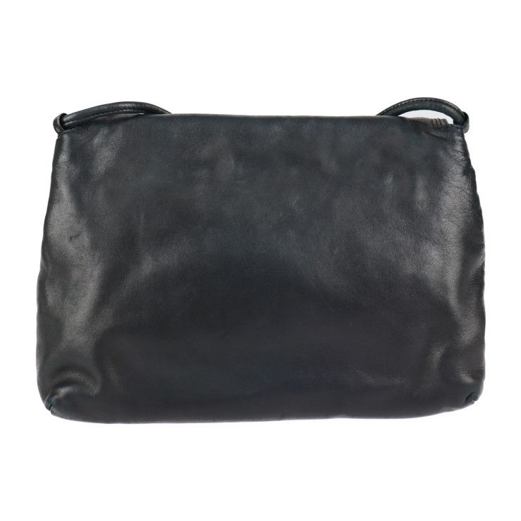 LOEWE ロエベ ショルダーバッグ ナッパレザー ブラック ゴールド