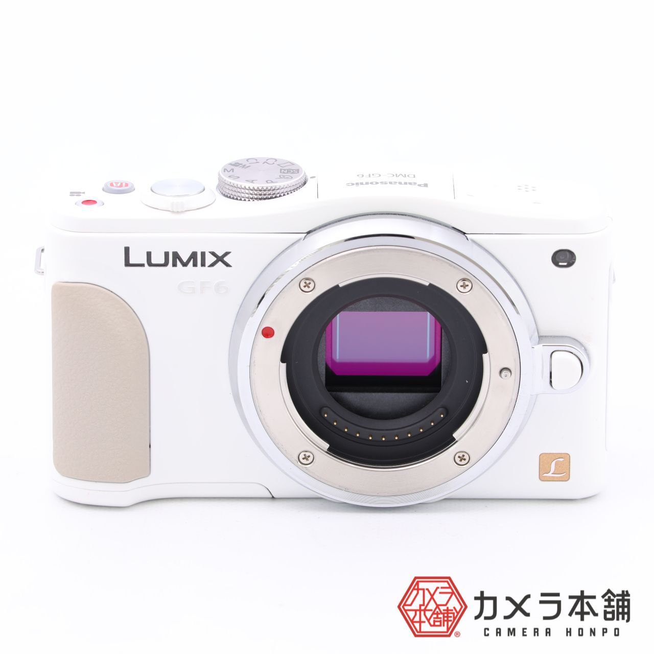 Panasonic ミラーレス一眼 LUMIX DMC-GF6-W ボディ - メルカリ