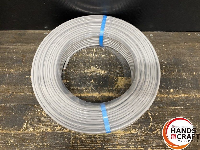 カワイ VVF 2×2.0mm 100m 伝票直貼り 製造より1年以内のものを発送します ハンズクラフト久留米上津BP店