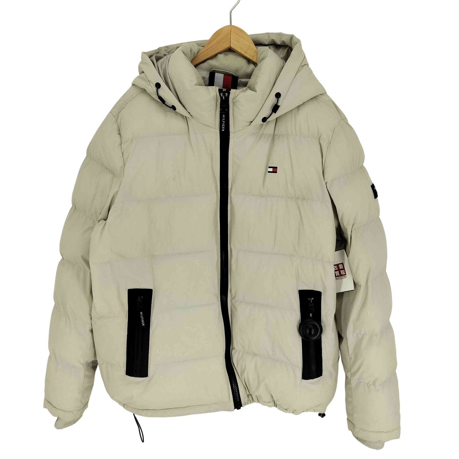 トミーヒルフィガー TOMMY HILFIGER HOODY Puffer Jacket フーディー パファー ジャケット メンズ import L