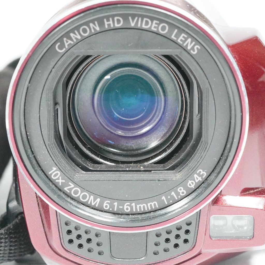 Canon キヤノン iVIS HF M51 レッド 動作OK 返金保証 /1959 - メルカリ