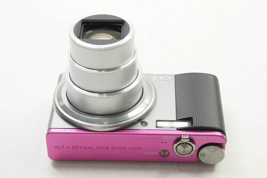 RICOH CX3 コンパクトデジタルカメラ ピンク 訳あり品 RICOH