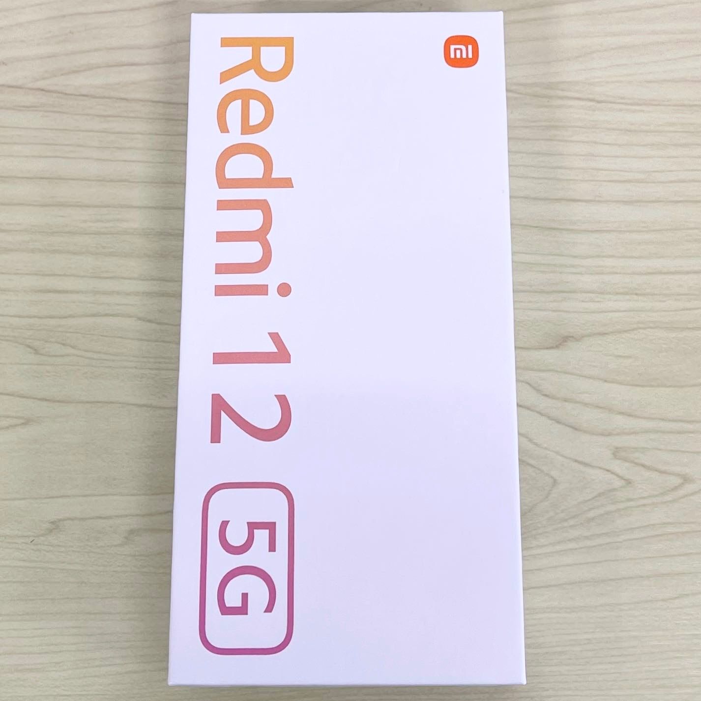 【新品未使用】Xiaomi Redmi 12 5G 128GB ムーンライトホワイト SIMフリー 21315