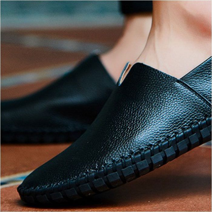 39(25cm)  レザー スリッポン スニーカー スリッポン スニーカー レザー メンズ ローシューズ メンズシューズ カジュアルシューズ シューズ 軽い 軽量 ローカット 丈夫 履きやすさ 柔らかい 柔