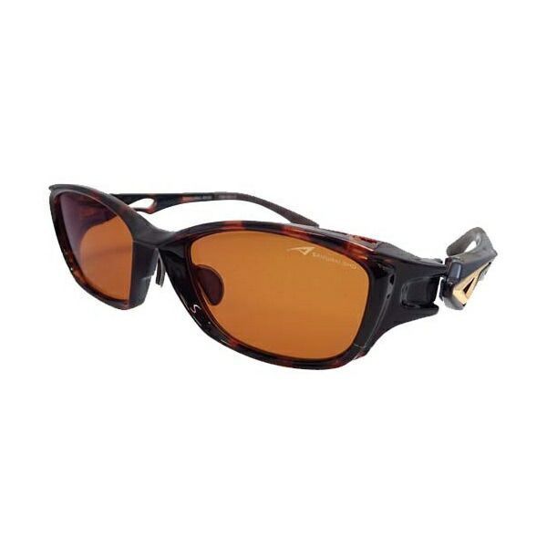 【特価】PISTA SAMURAI SHO(サムライ翔) フィッシングサングラス FSS-02 #2 BrownDEMl/BrownDEMI レンズ:ソリッドオレンジ