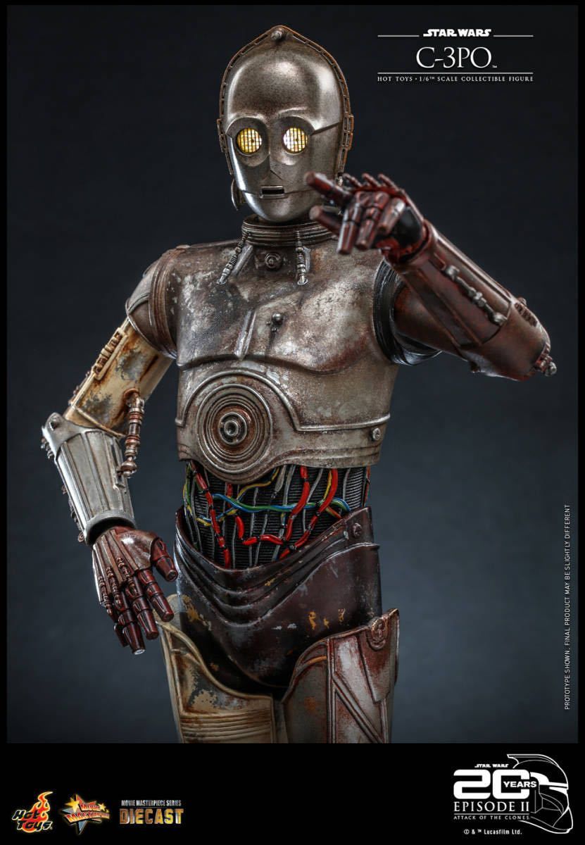 ホットトイズ 1/6 スター・ウォーズ エピソード2 C-3PO Amazon.co.jp: ムービー・マスターピースDIECAST スター