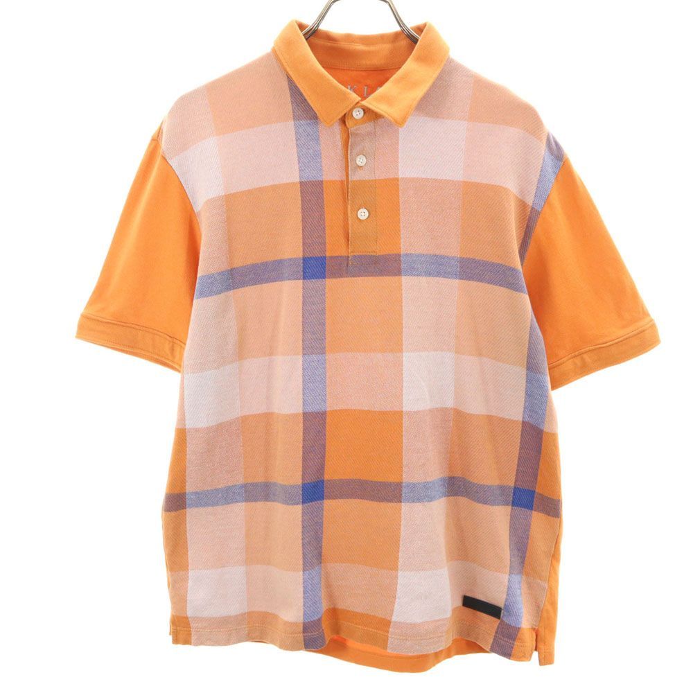 【新品・未使用】ブラックレーベル クレストブリッジ ポロシャツ オレンジ M ブラックレーベルクレストブリッジ BLACK LABEL CRESTBRIDGE ロイヤルスヴィンポロシャツ （オレンジ）