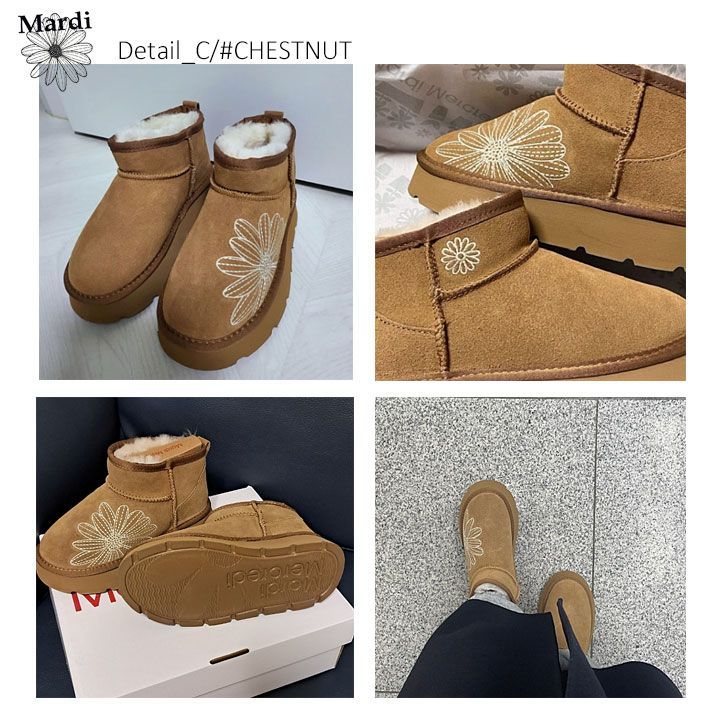 【Mardi Mercredi】マルディシグネチャーブーツ Mardi Mercredi CLASSIQUE MINI UGG BOOTS(※取り寄せ商品7～14日